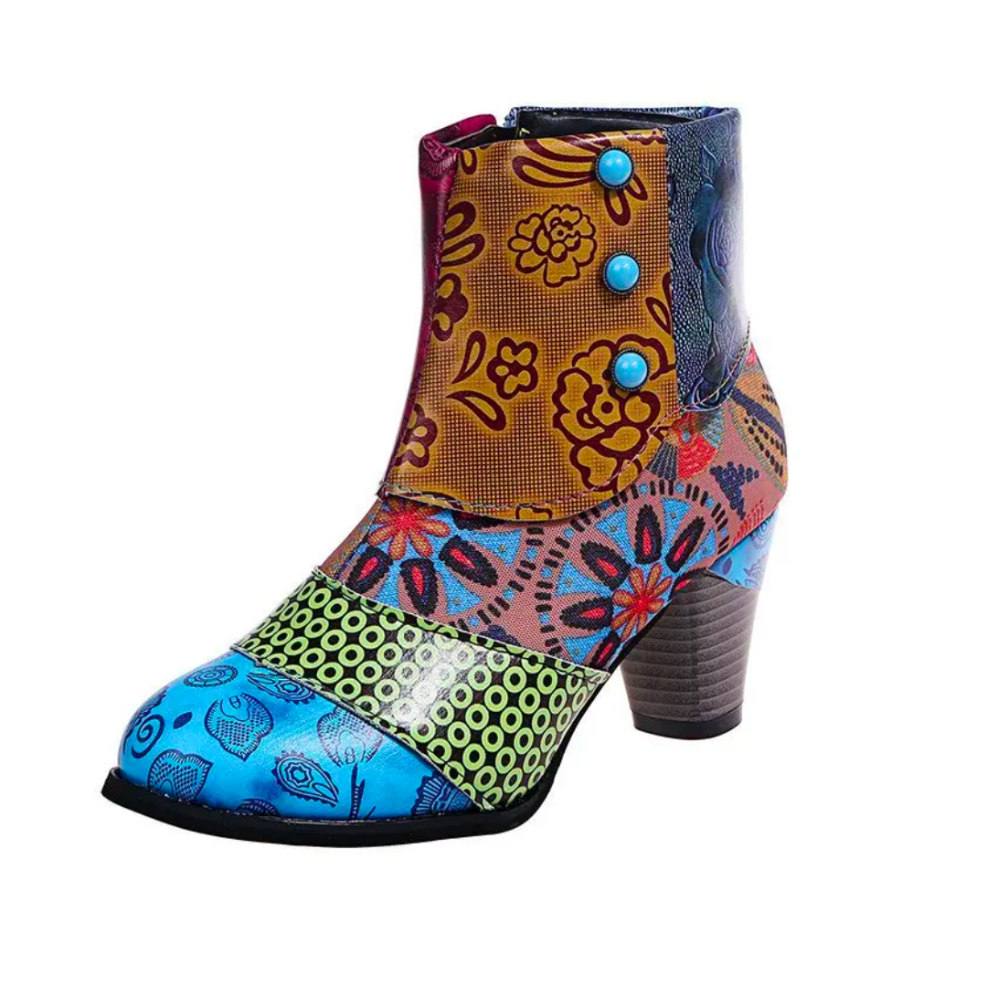 Rosy Waterproof Retro Boots