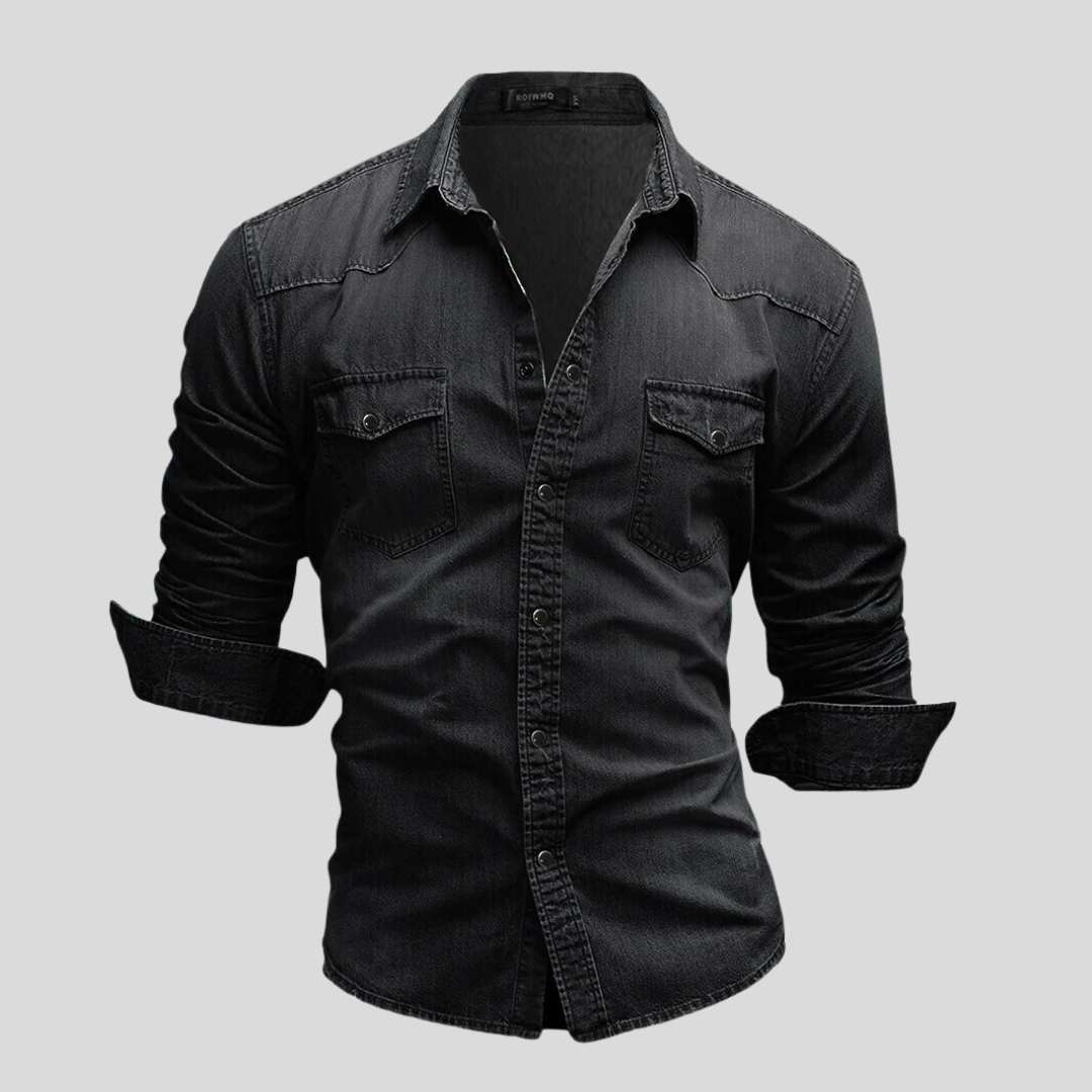 Lemar Casual Denim Men's Shirt