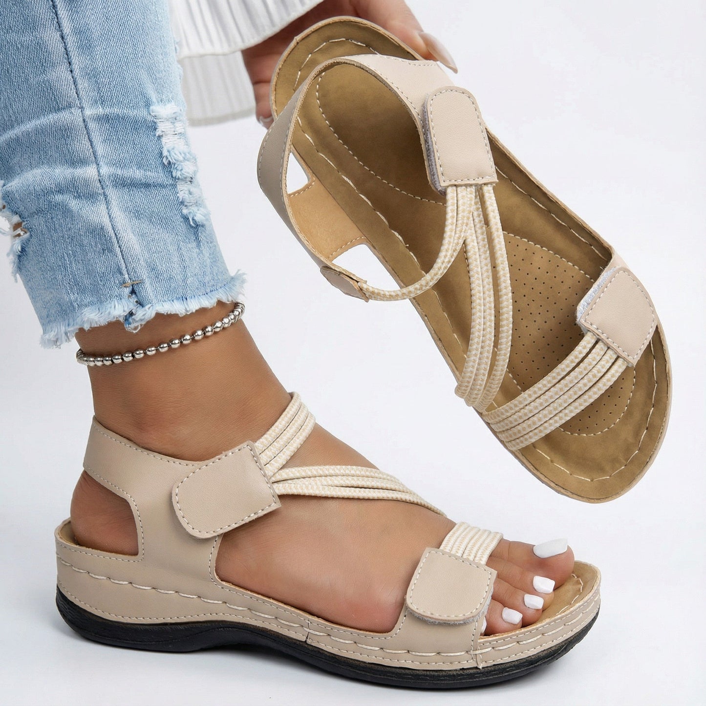 Lylia Orthopaedic Comfort Sandals — view 9
