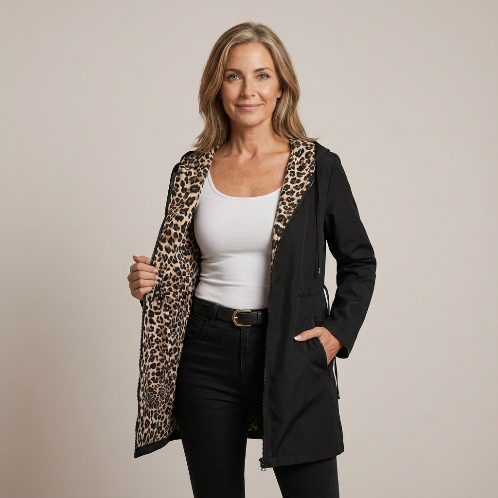Tiffany Reversible Hooded Coat