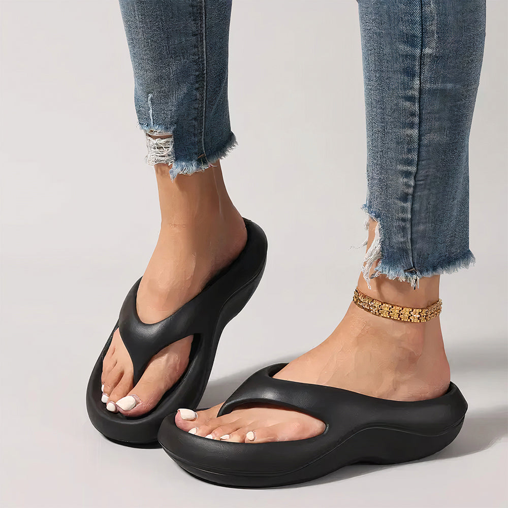 Raven Pillow Arch Support Flip Flops
