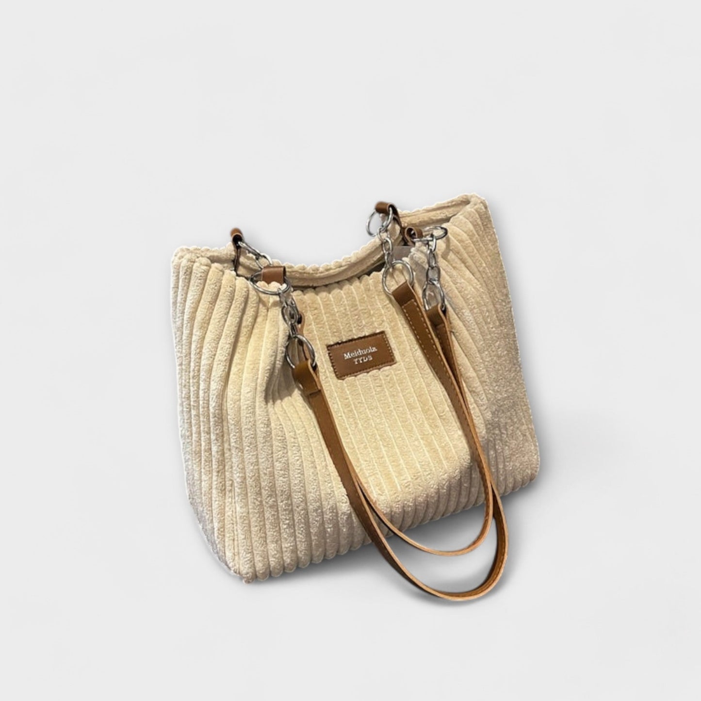 Sia Soft Cord Shoulder Bag