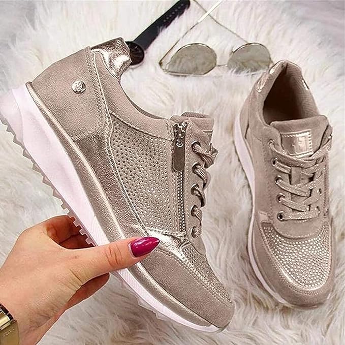 Gabri Zip-Up Orthopaedic Sneakers