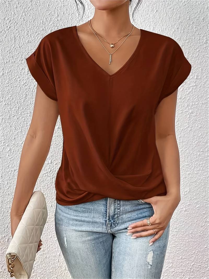 Eliza Casual short-sleeved T-shirt for women