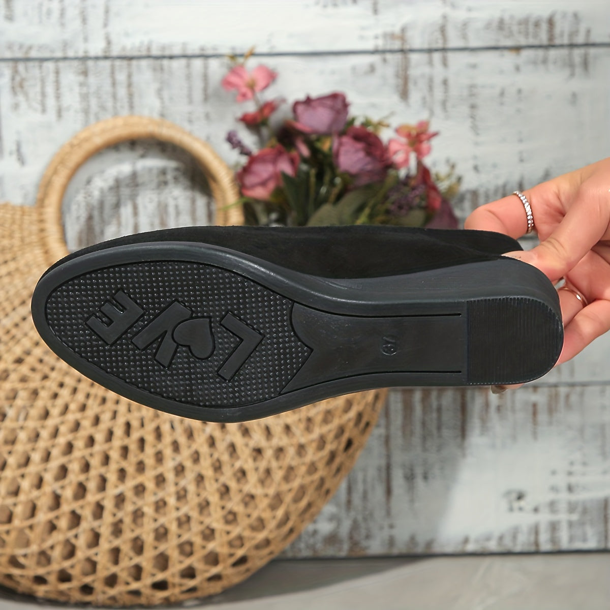 Sarah Wedge Ballerina Flats