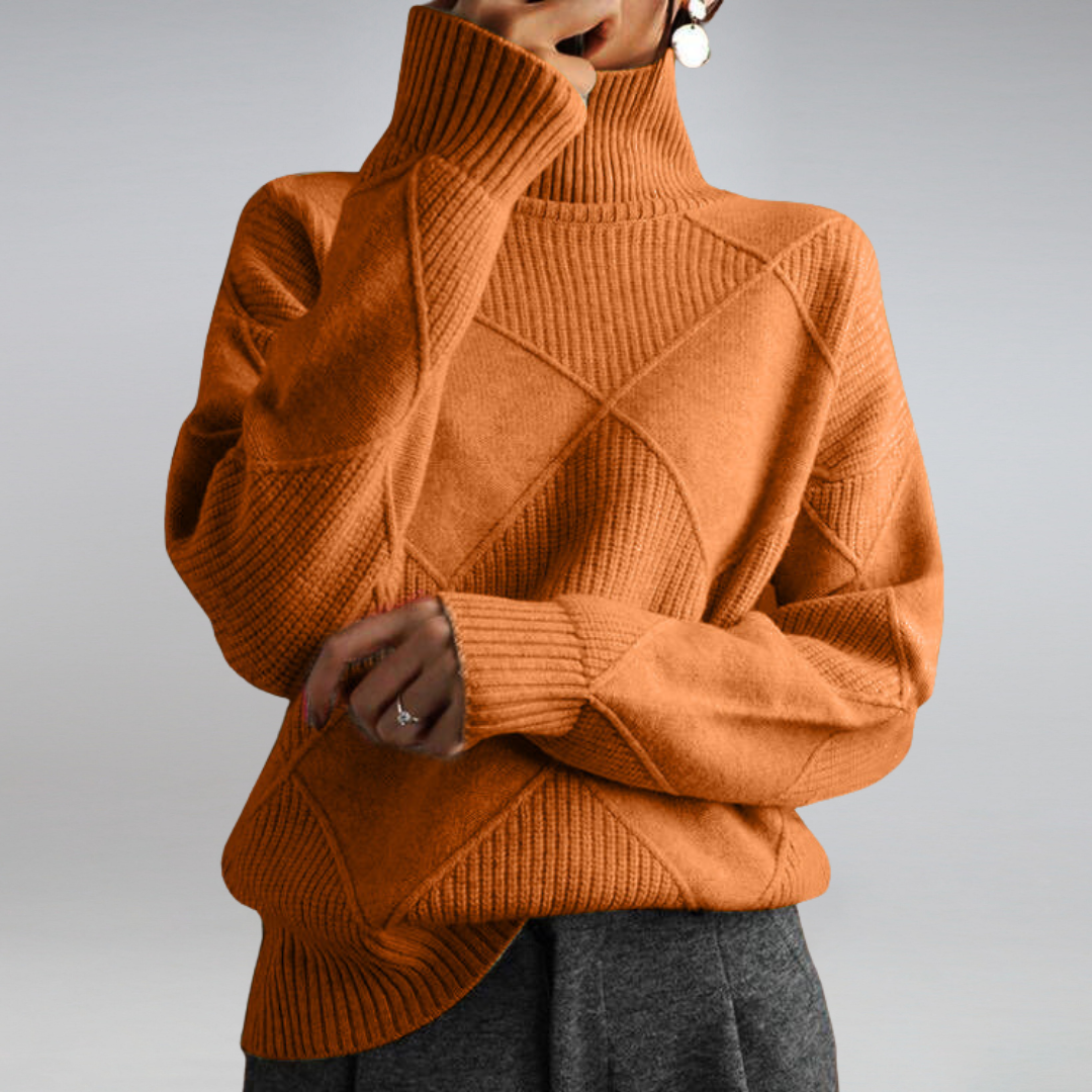Sienna Cashmere Turtleneck Sweater