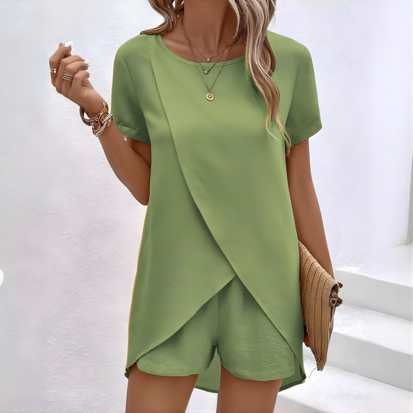 Rebecca Elegant Summer Co-ord Lounge Set
