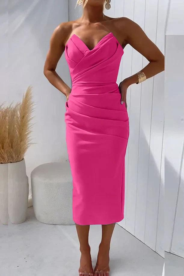 Effie Elegant Bustier Dress