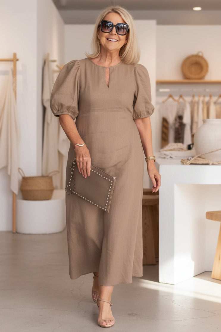 Hailey Elegant Maxi Dress
