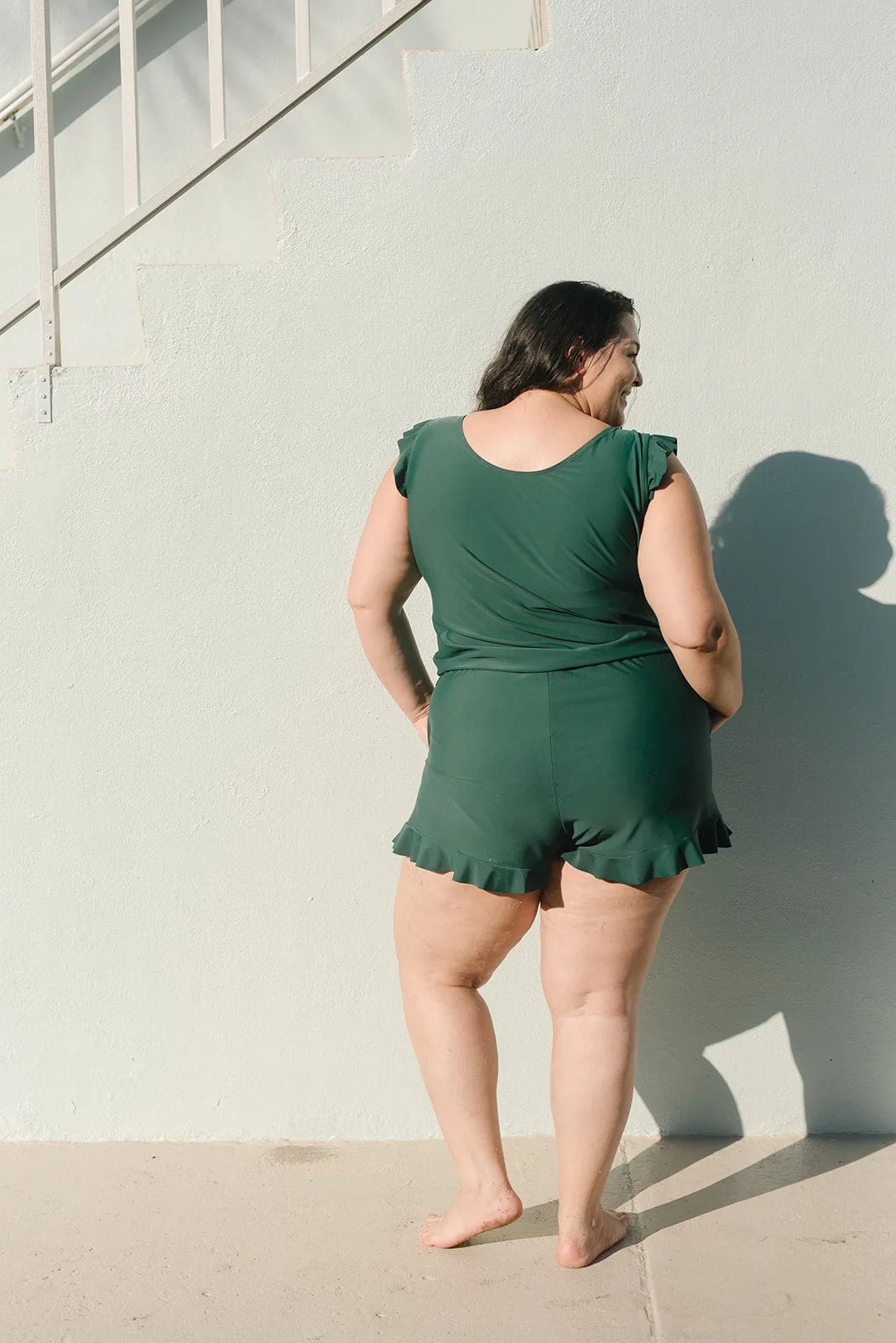 Alivia Sculpt & Support Ruffle Swimsuit