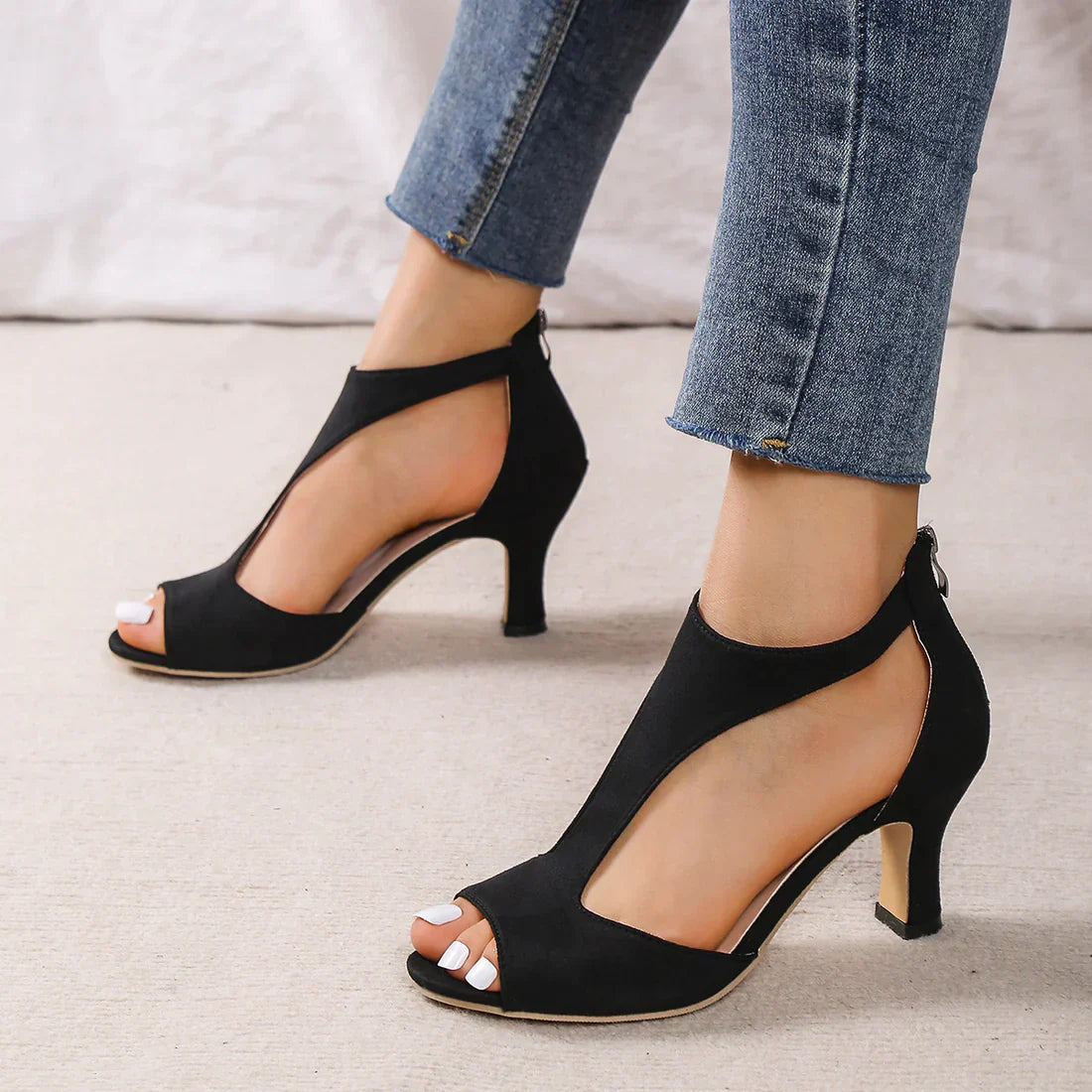 Ava Orthopaedic Sandals with Heel