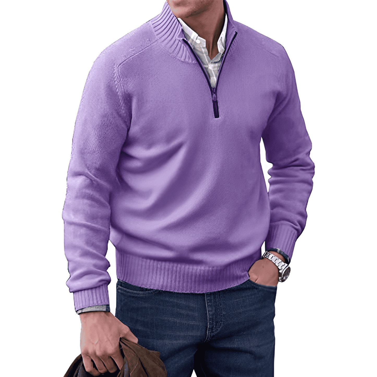 Thierry Zippered Sweater