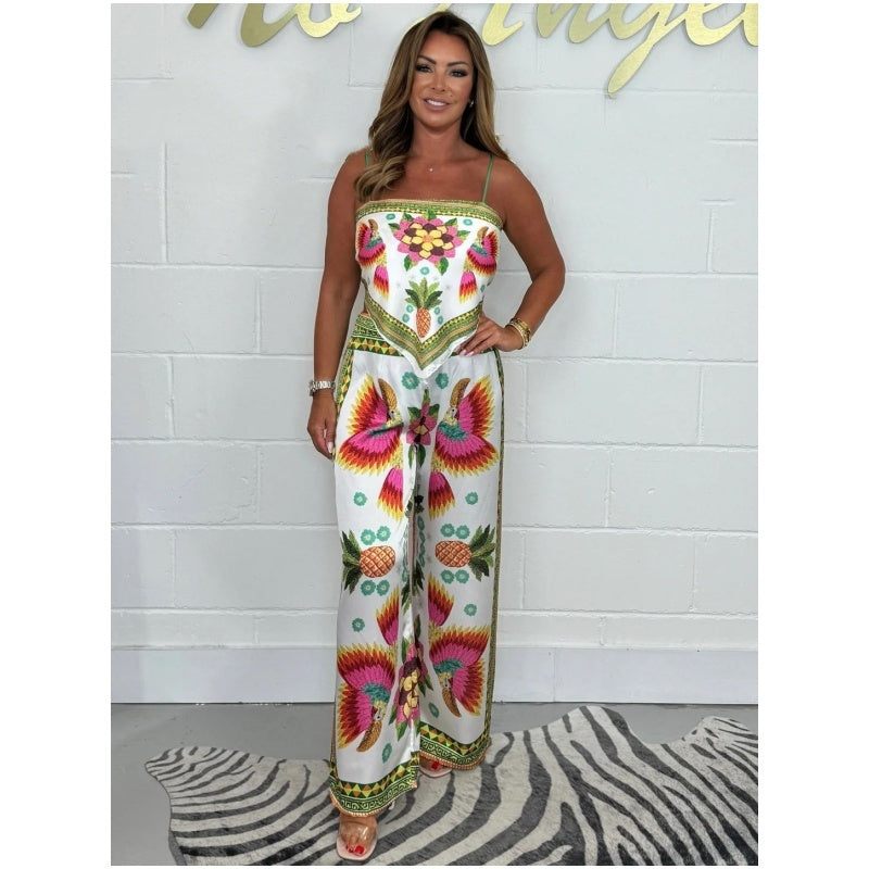 Evelyn Exotic Printed 2-Piece Set
