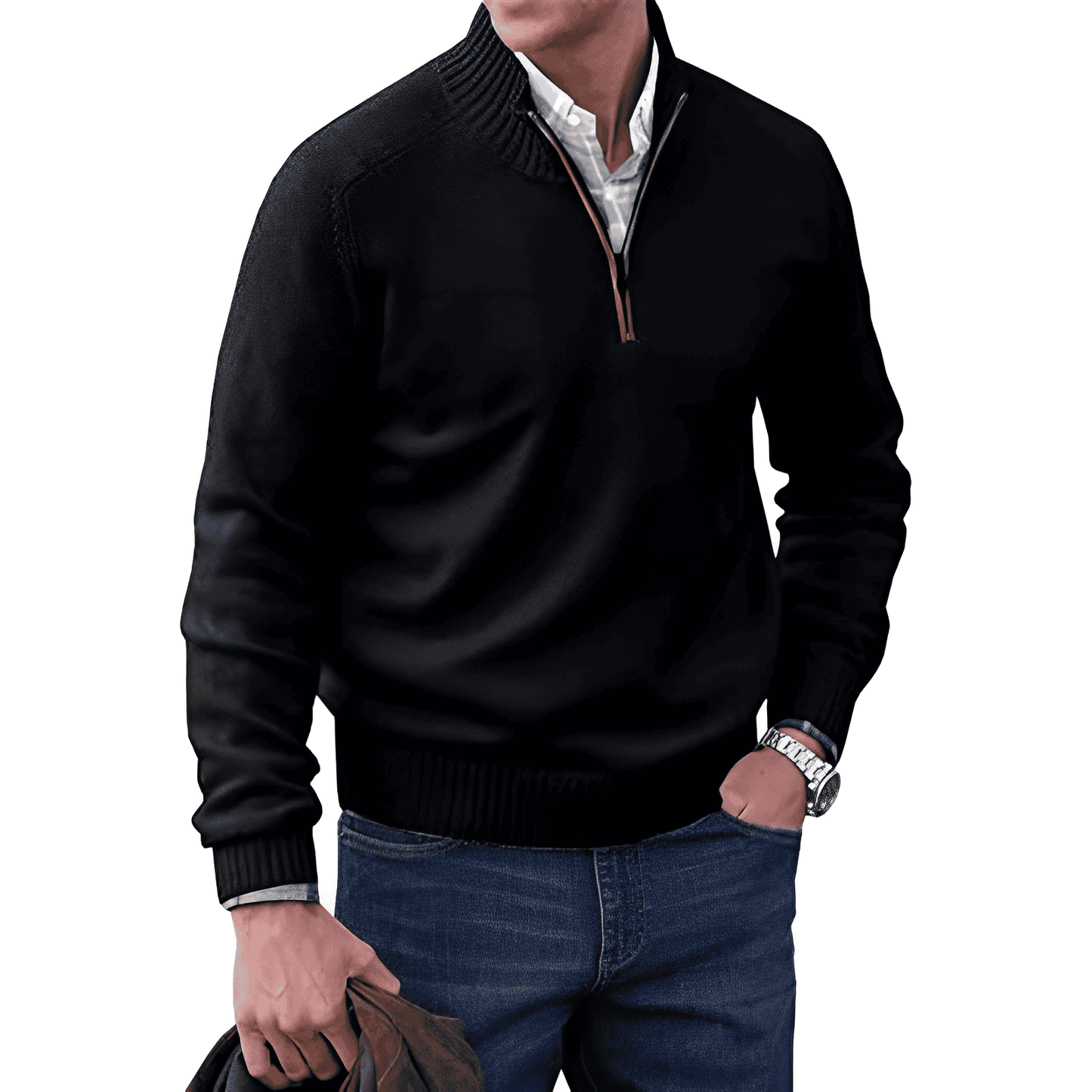 Thierry Zippered Sweater
