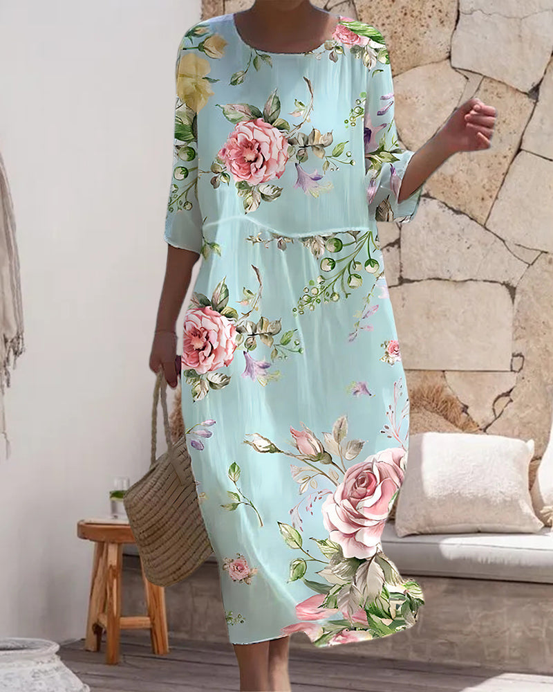 Kalisha Chic Floral Dress