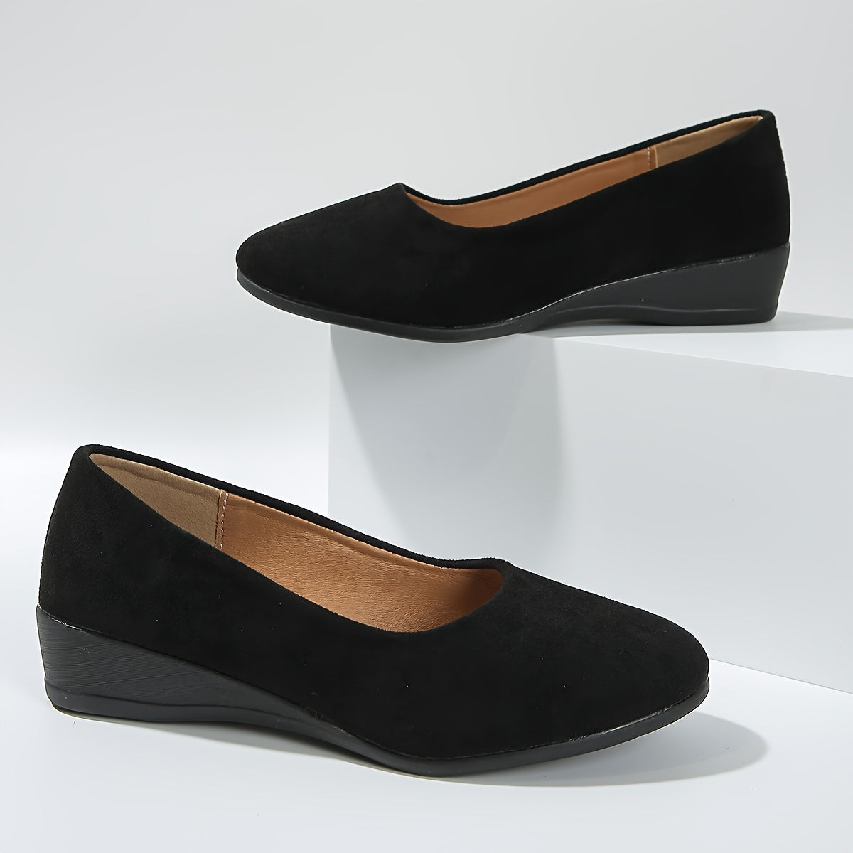 Sarah Wedge Ballerina Flats