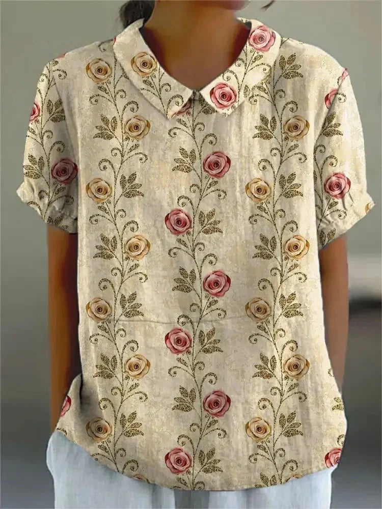 Lily Floral Print Shirt