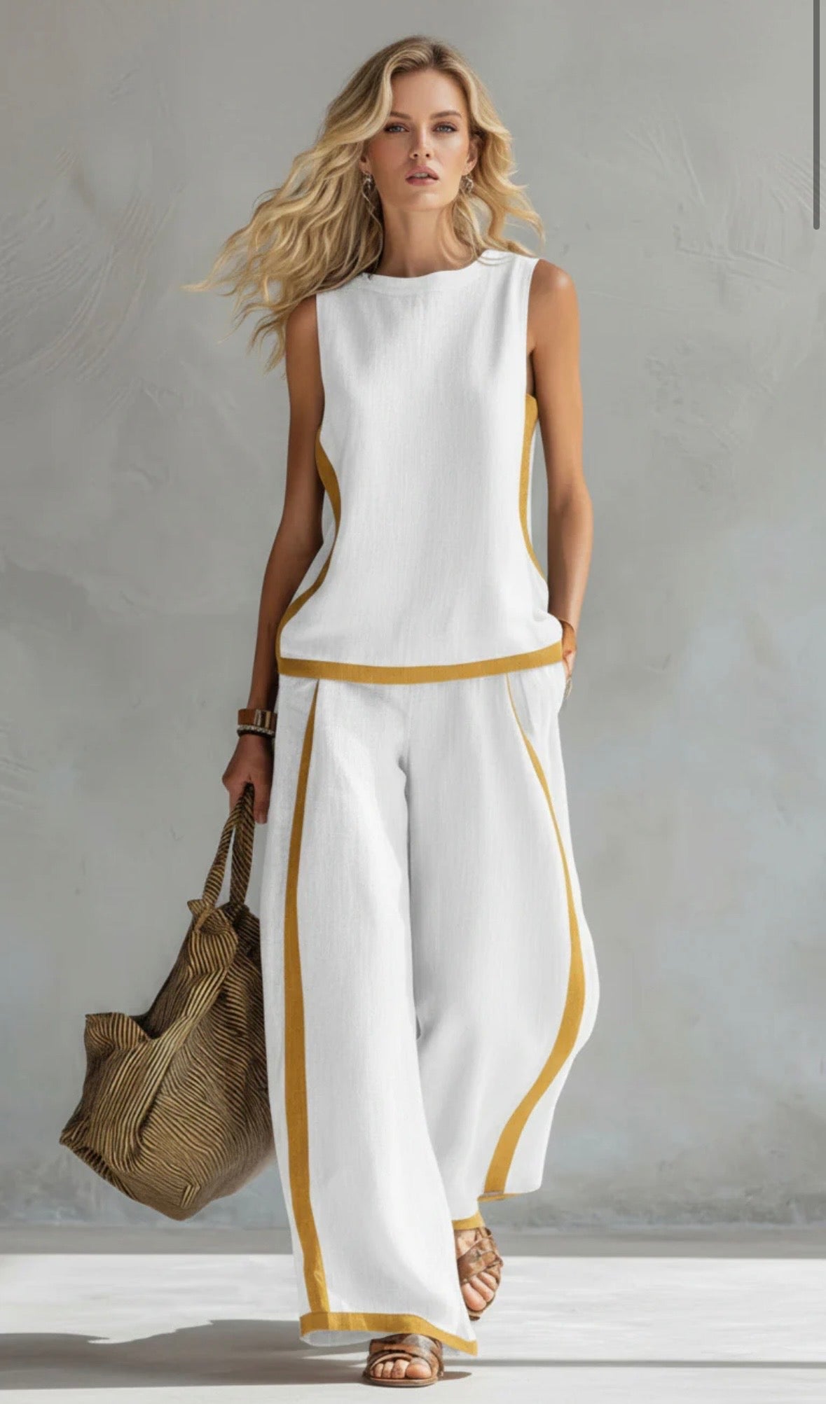 Leslie Chic Linen Set