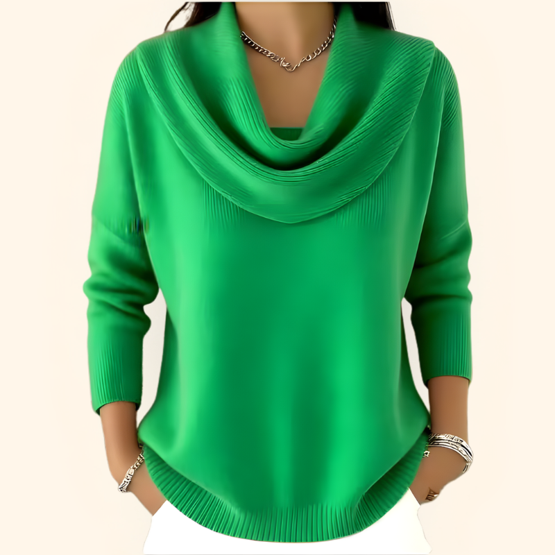 Gwen Elegant Collared Sweater