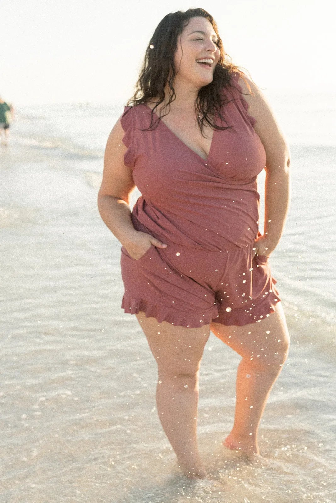 Alivia Sculpt & Support Ruffle Swimsuit