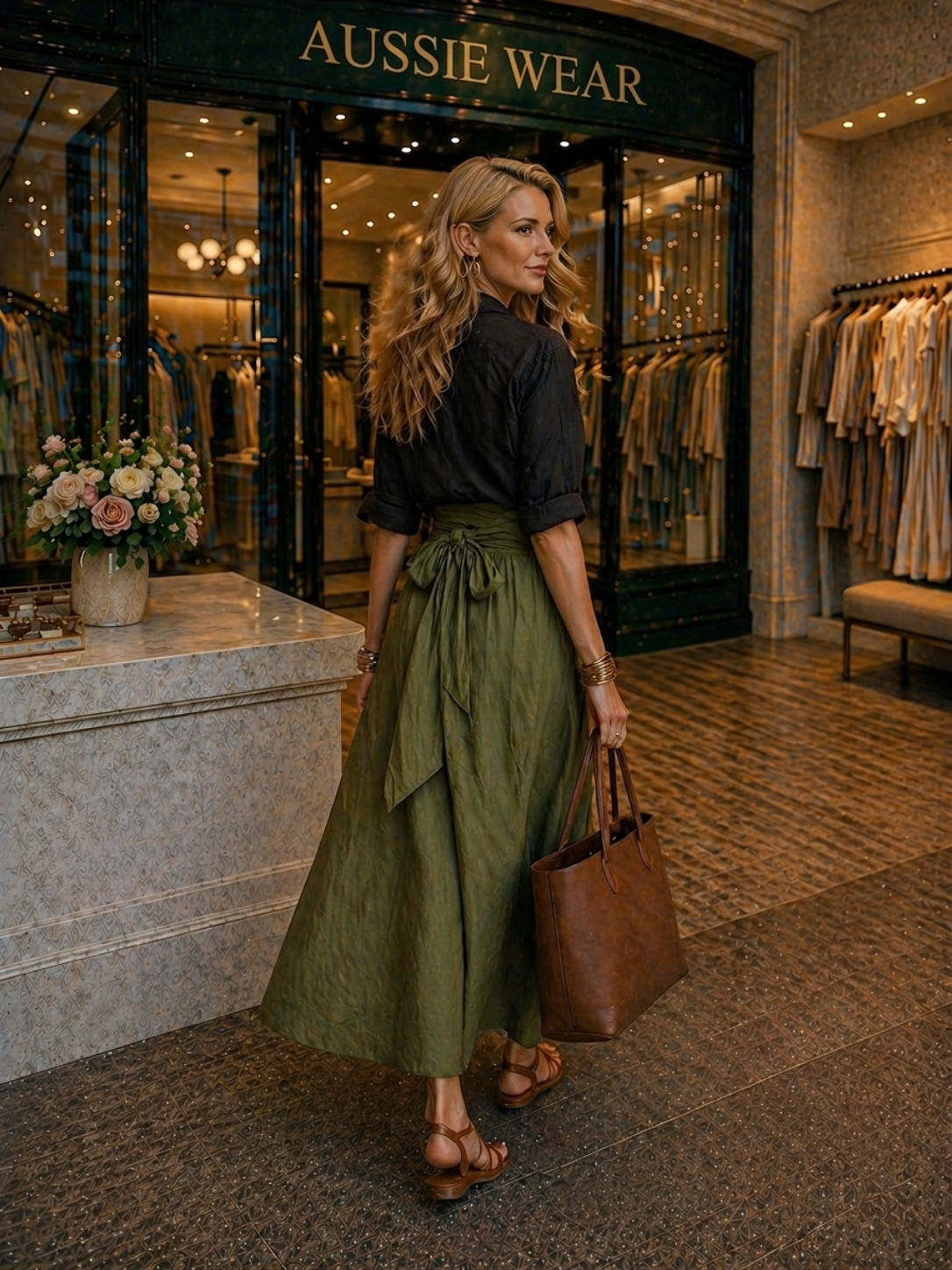 Calista Boho Chic Skirt Set