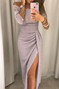 Eirian Off-Shoulder Gala Dress