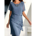Nabila Flowy Tummy Covering Dress