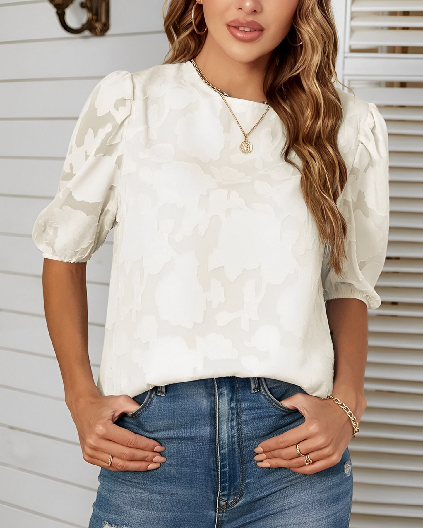 Sierra Elegant Embroidered Blouse