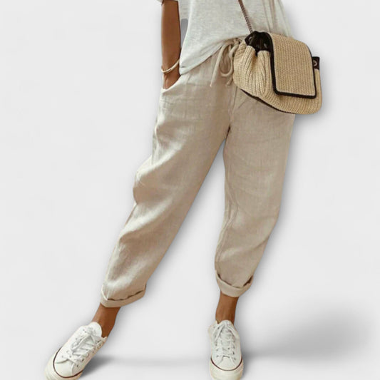 Ruby Relaxed Linen Trousers