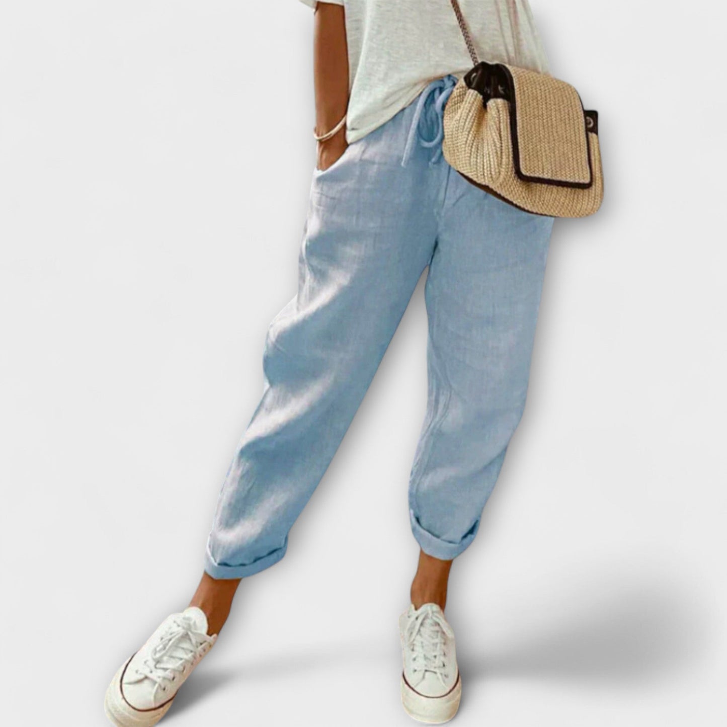 Ruby Relaxed Linen Trousers