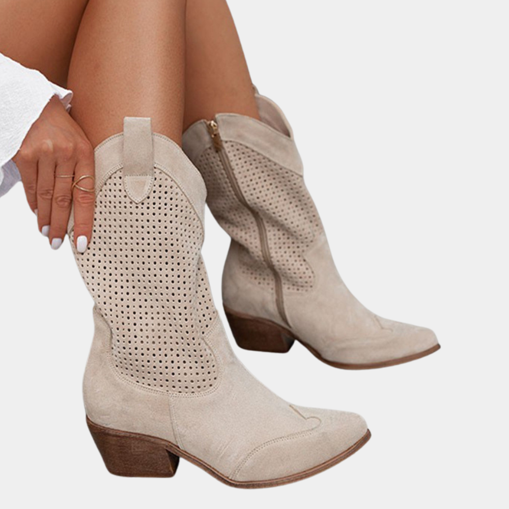 Jill Cowboy Style Orthopaedic Boots
