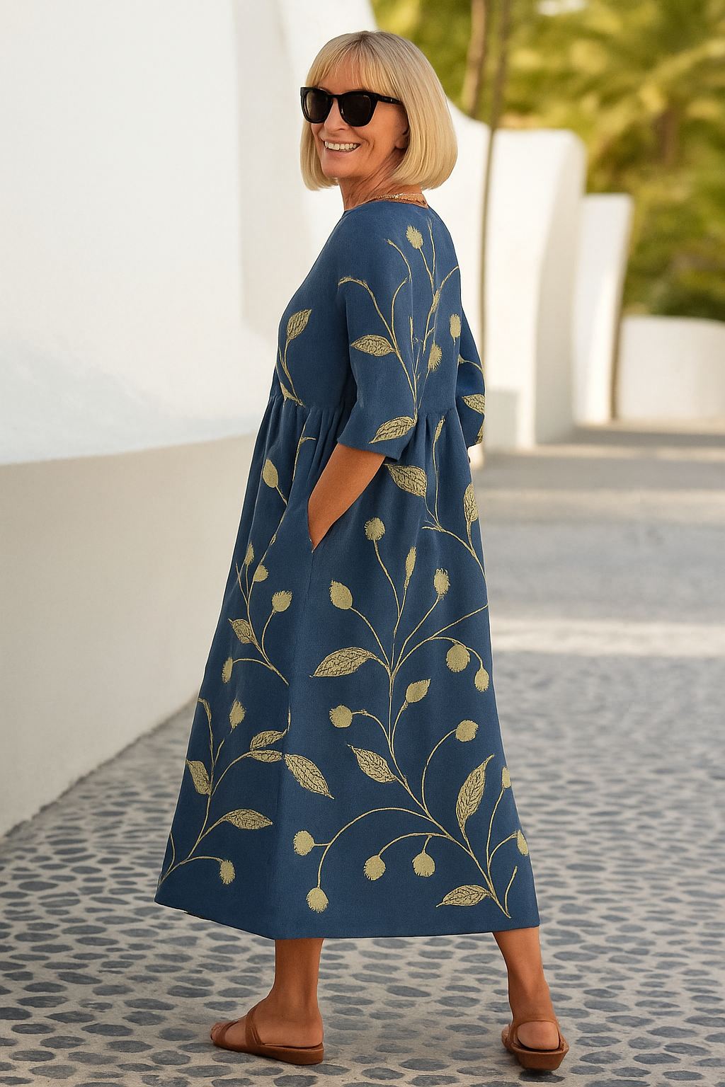 Shelby Relaxed Midi Dress