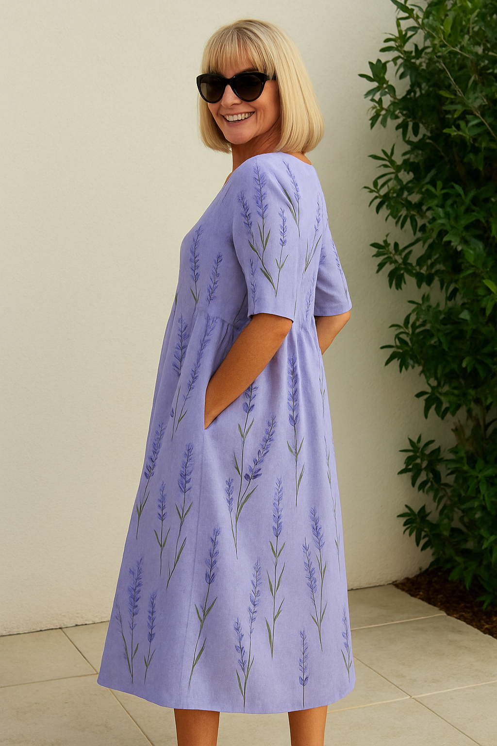 Shelby Relaxed Midi Dress