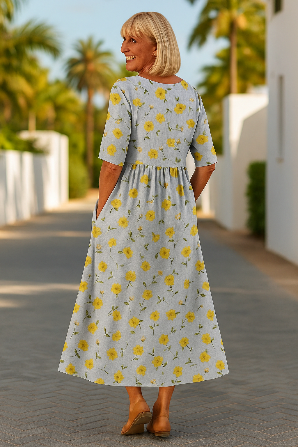 Shelby Relaxed Midi Dress