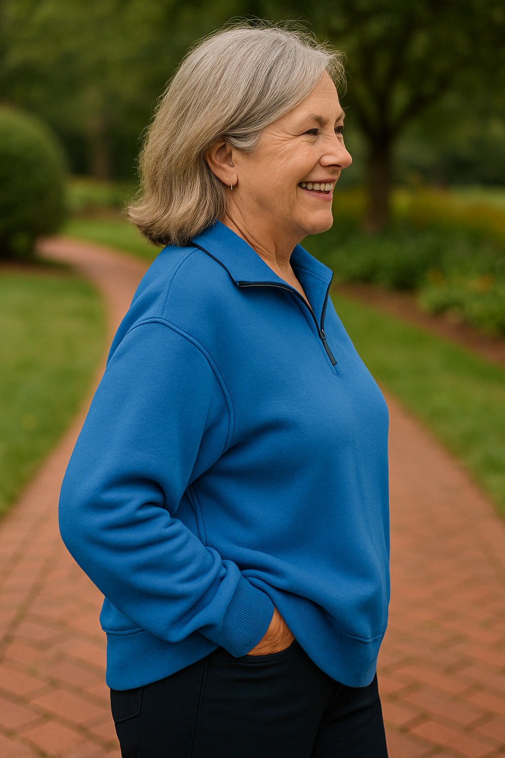 Estelle Quarter-Zip Knit Pullover