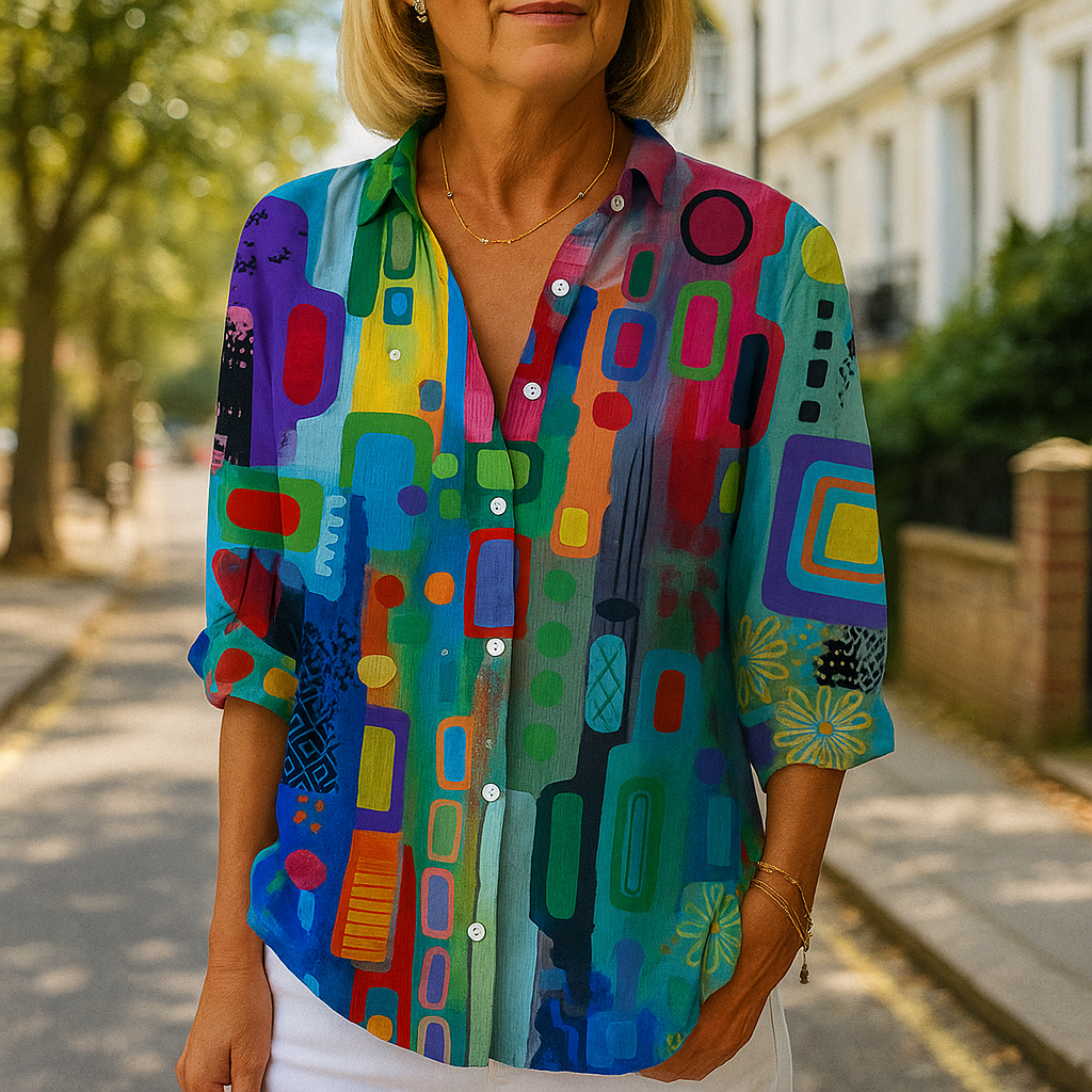 Catalina Chic Blouse For Timeless Elegance