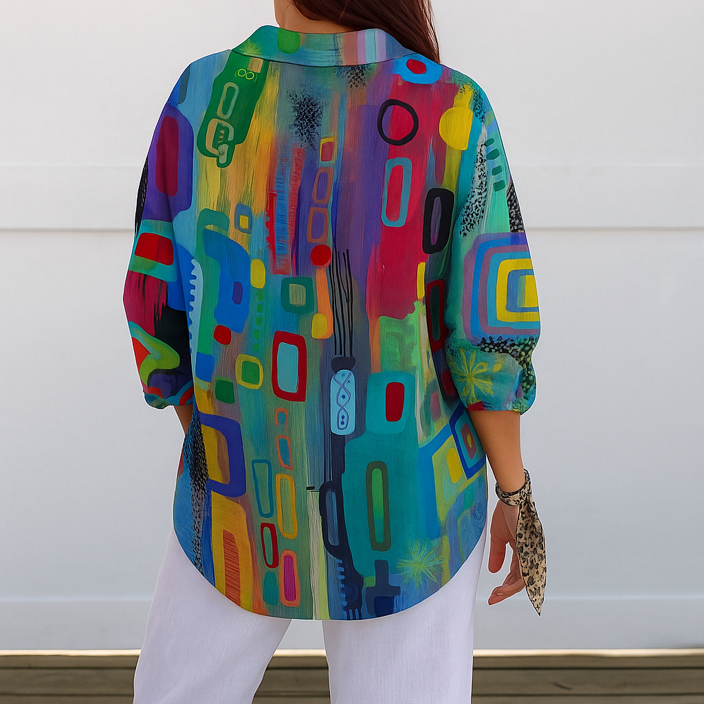 Catalina Chic Blouse For Timeless Elegance