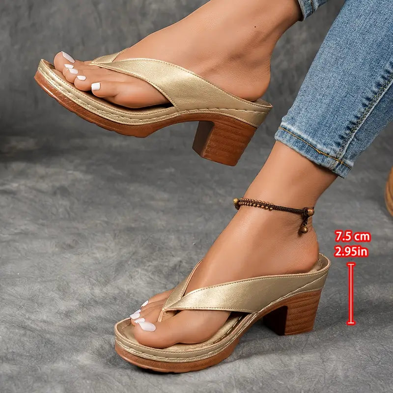 Avianna Orthopaedic Slipper with Heel
