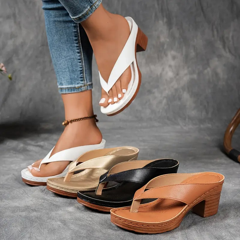 Avianna Orthopaedic Slipper with Heel