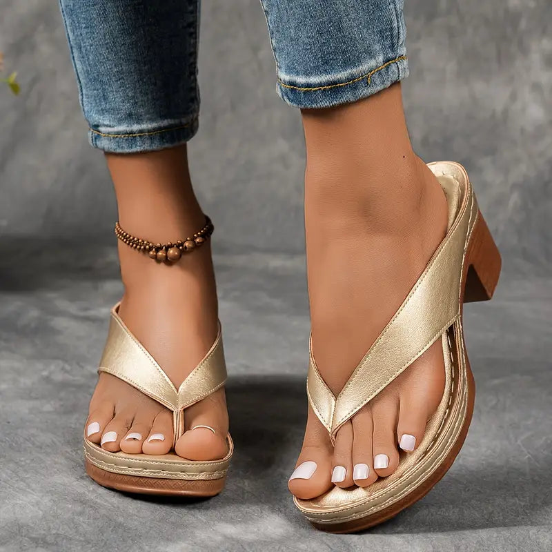 Avianna Orthopaedic Slipper with Heel