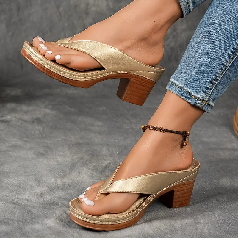 Avianna Orthopaedic Slipper with Heel