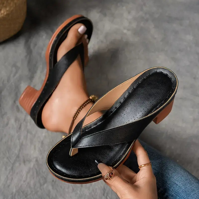 Avianna Orthopaedic Slipper with Heel