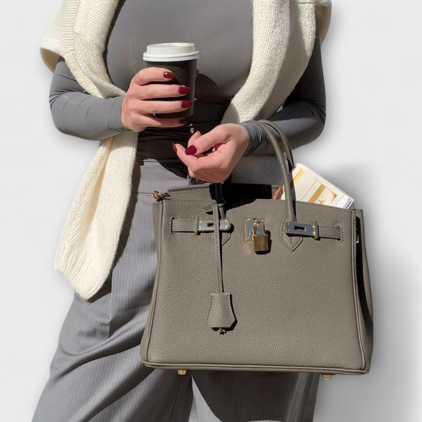 Kinsley Luxurious Leather Handbag