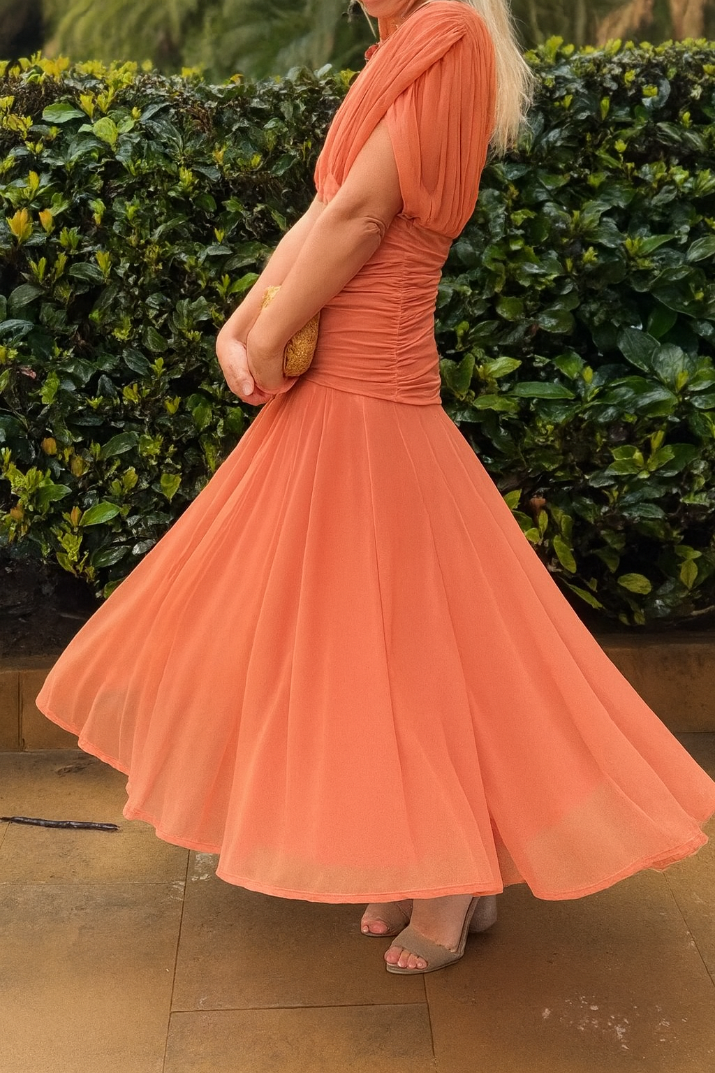Orianna Elegant Mesh Dress