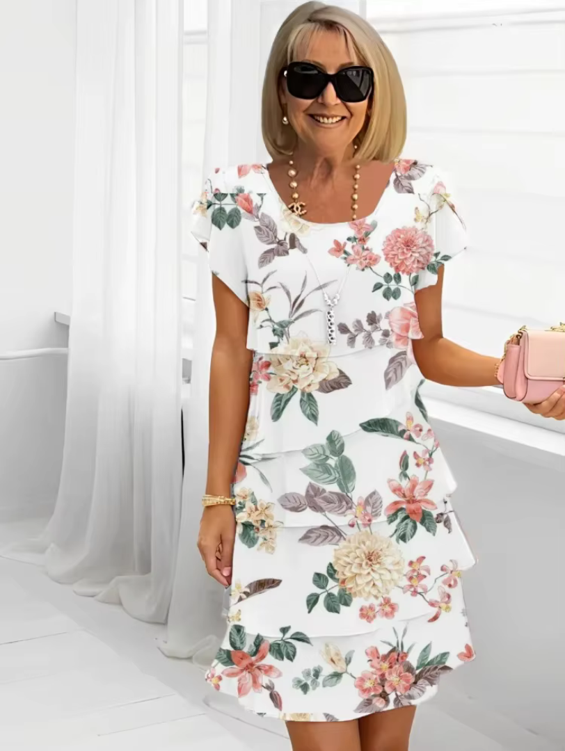 Dafne Floral Comfort Dress