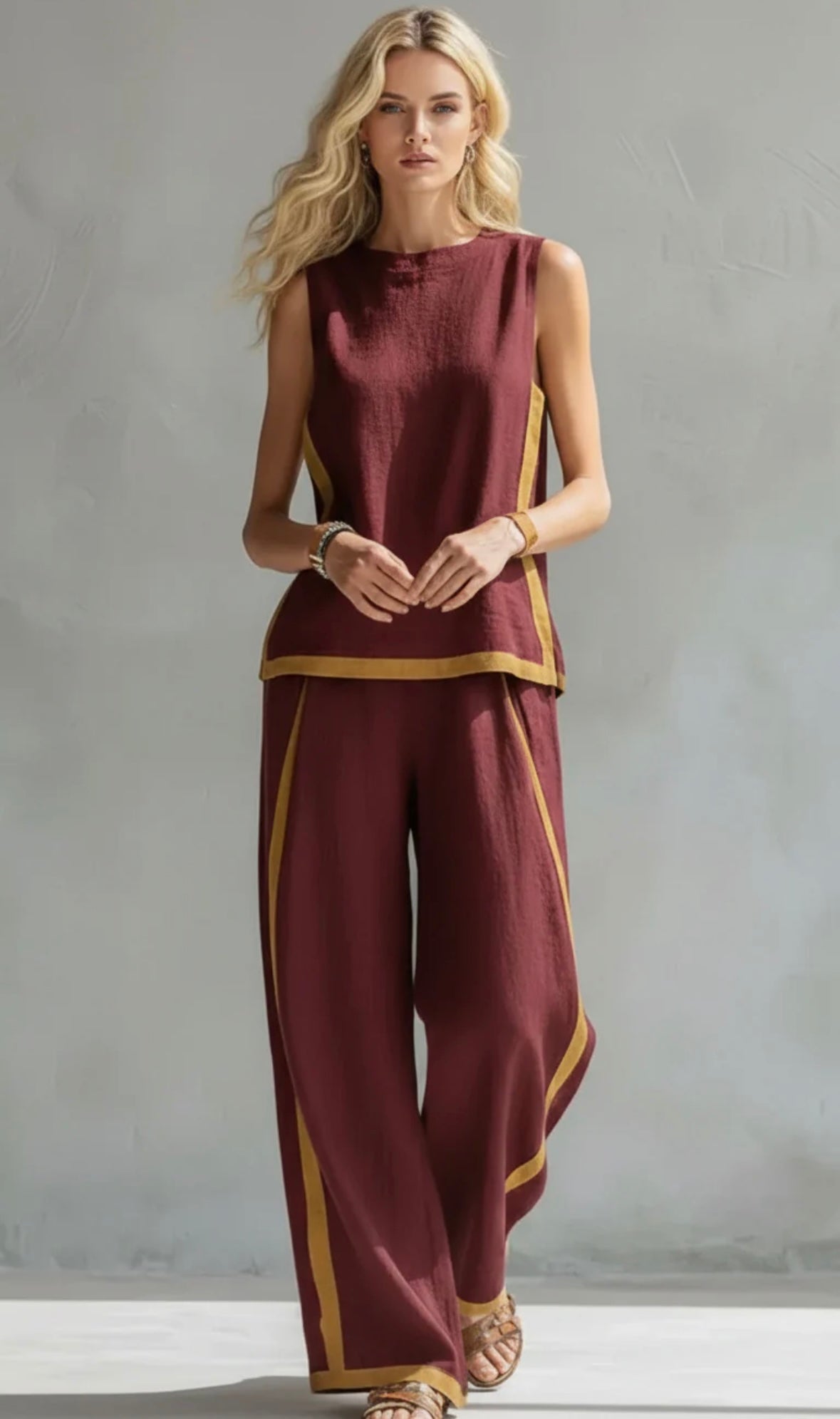 Leslie Chic Linen Set