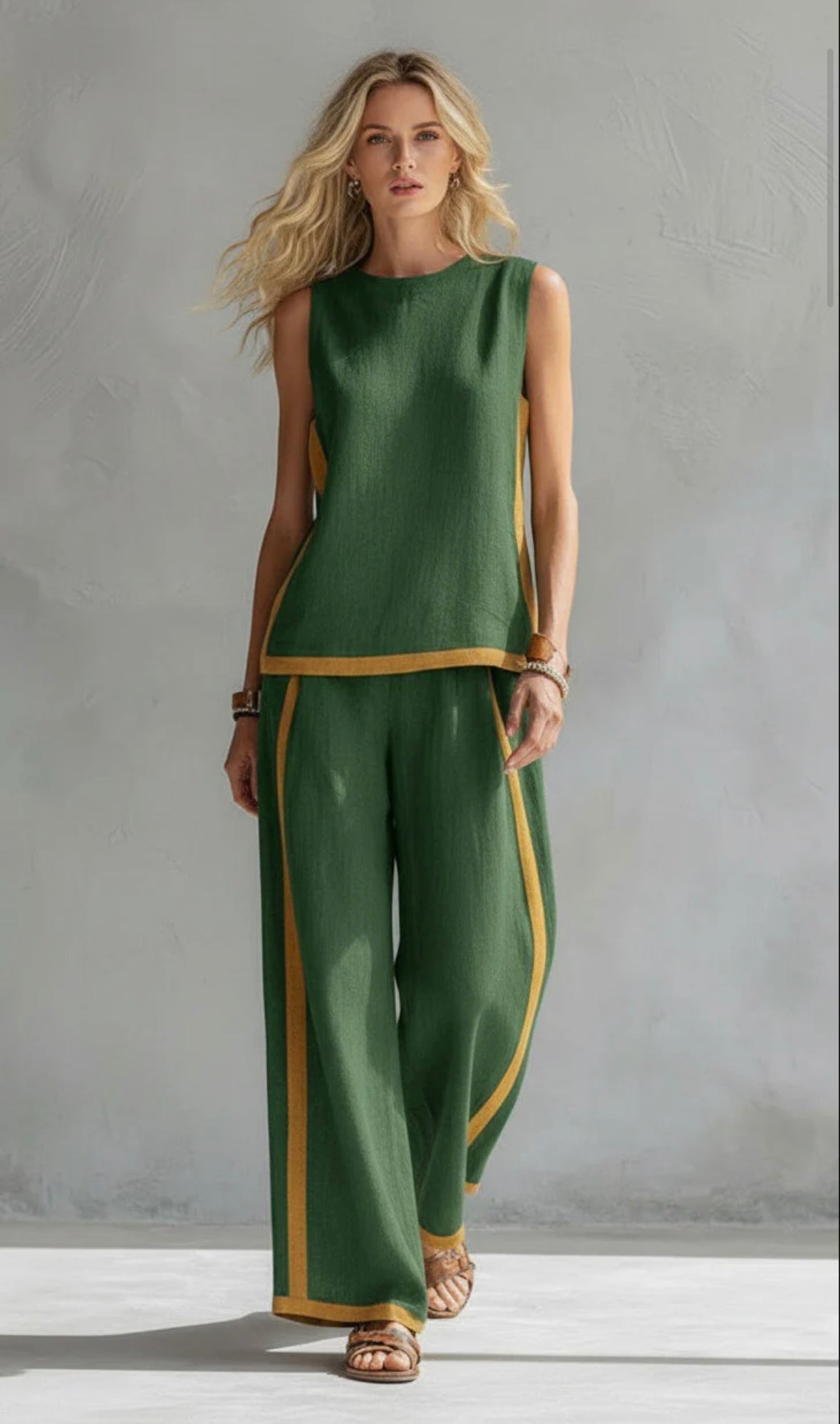 Leslie Chic Linen Set