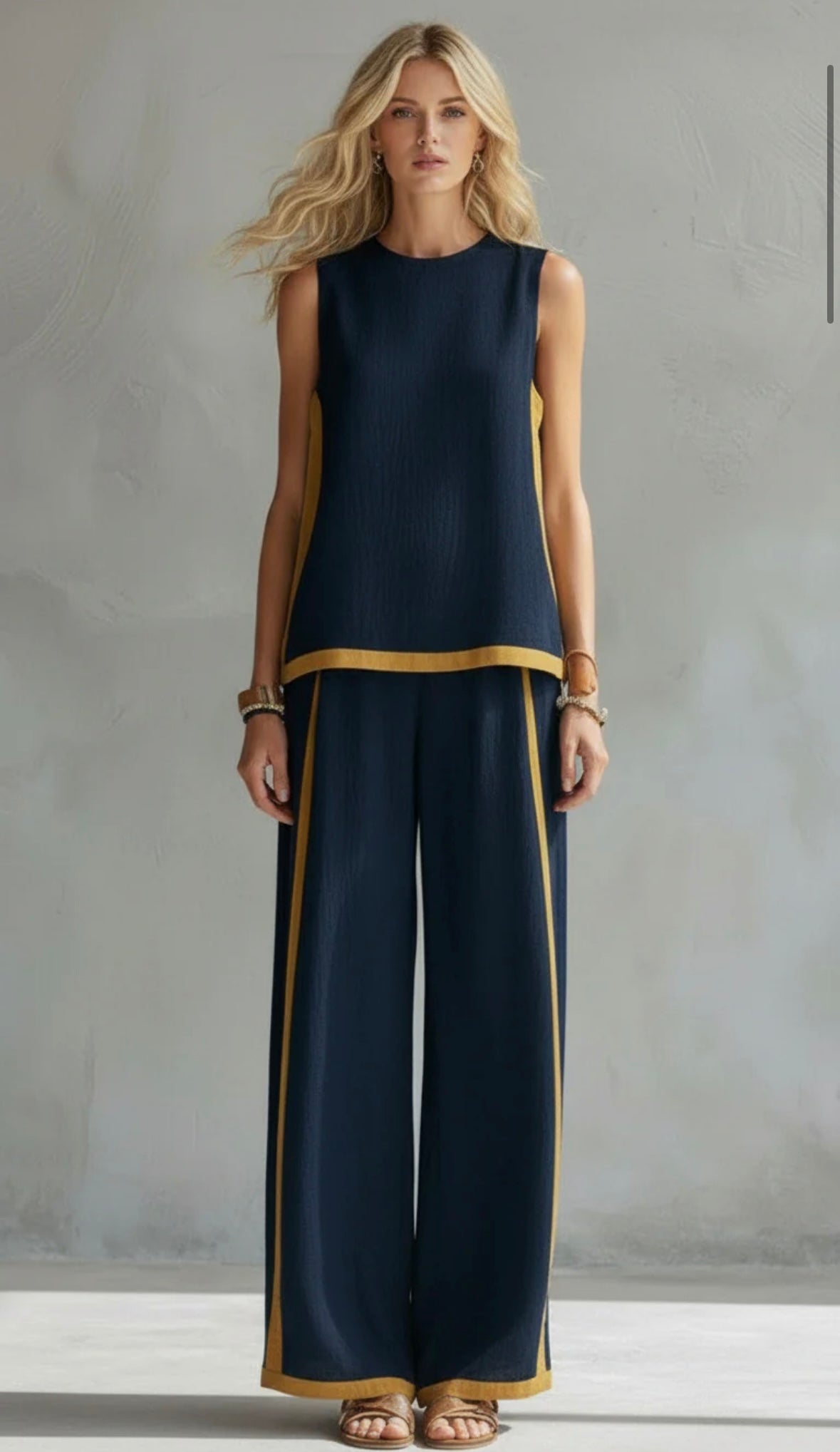 Leslie Chic Linen Set