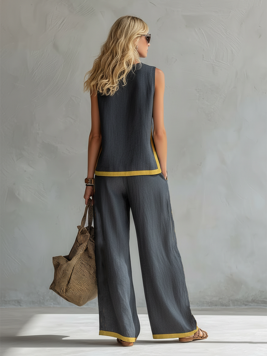 Leslie Chic Linen Set