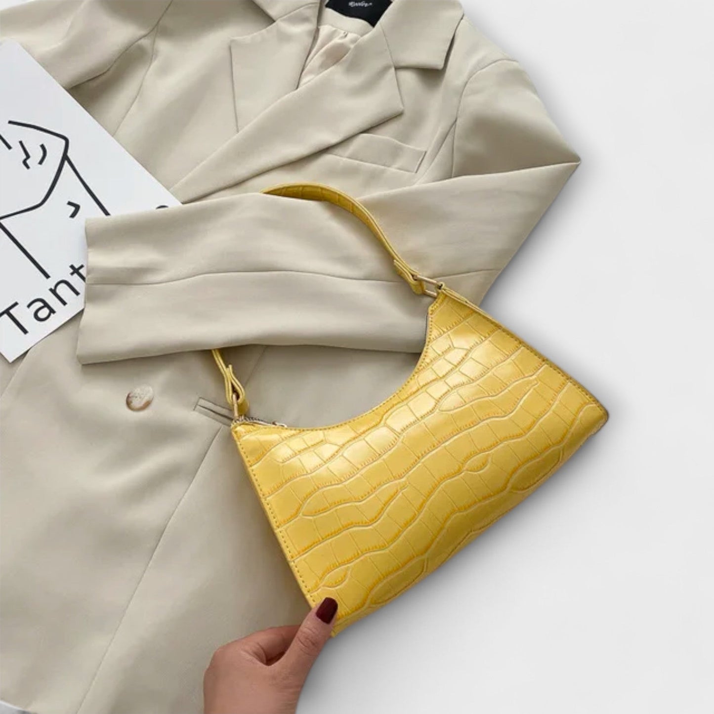 Millie Shiny Leather Bag